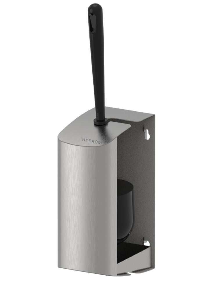 InfiniBrush Brosse WC toilette en Inox brossé, qualité premium, design exclusif et élégant