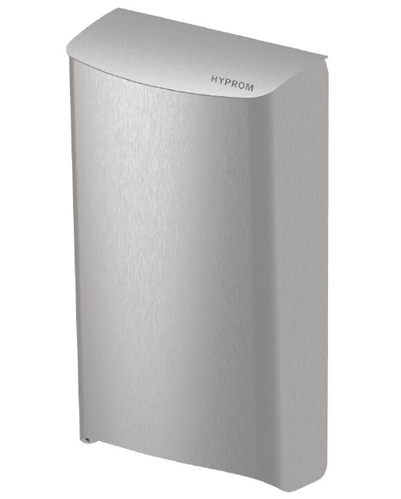 InfiniPod Unité féminine, poubelle, réceptable hygiénique pour serviettes et tampons usagés, Inox brossé, premium, design exclusif et élégant