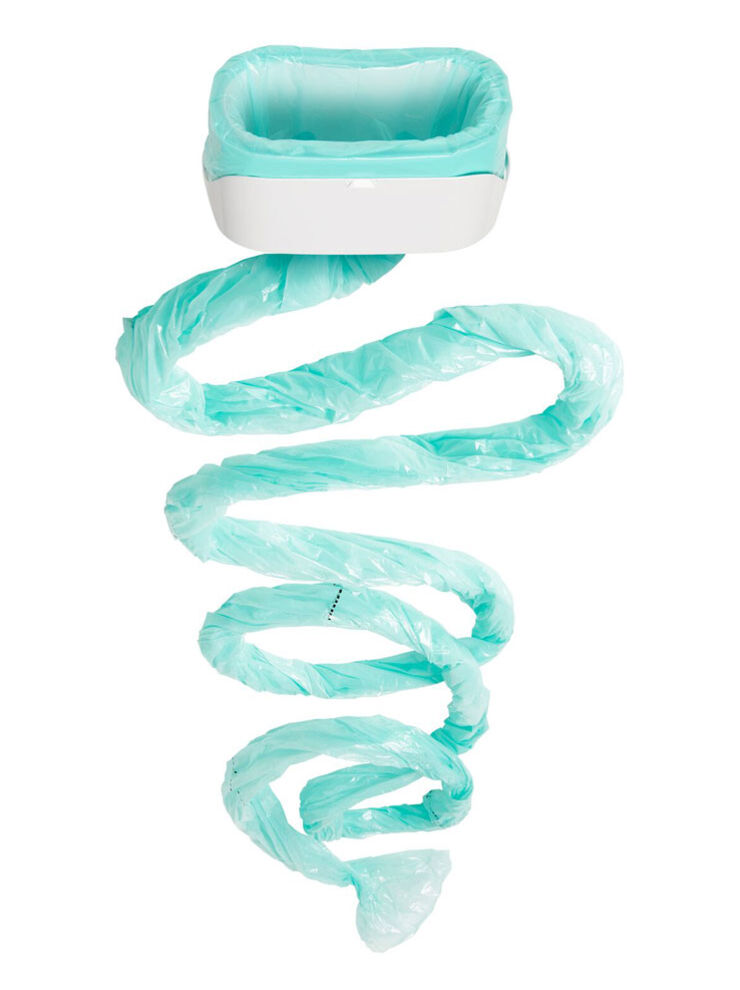 LadyPod feminine unit, bin, hygienic receptacle for used towels and tampons