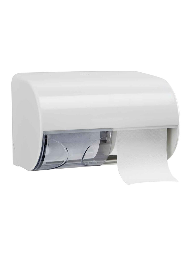 TwinRoll distributeur de papier hygiénique à double rouleau, compact, haute capacité