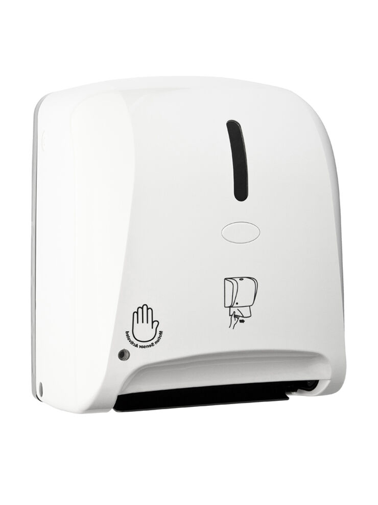 SenseNdry distributeur de papier Essuie-mains rouleau, autocut, automatique, sans contact, programmable