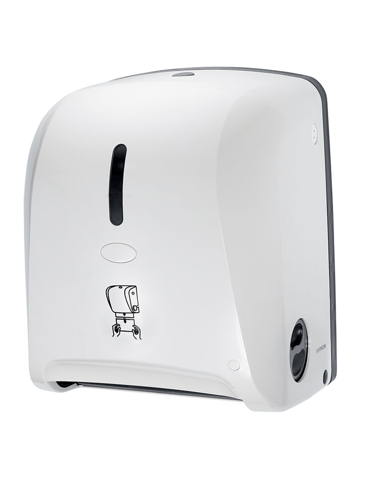 PullNdry distributeur de papier Essuie-mains rouleau, autocut