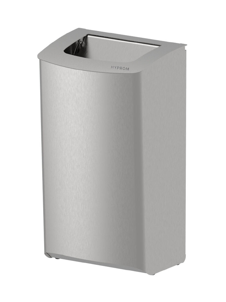 InfiniBin 40 L Poubelle sanitaire WC en Inox brossé, haute qualité, premium, design exclusif et élégant