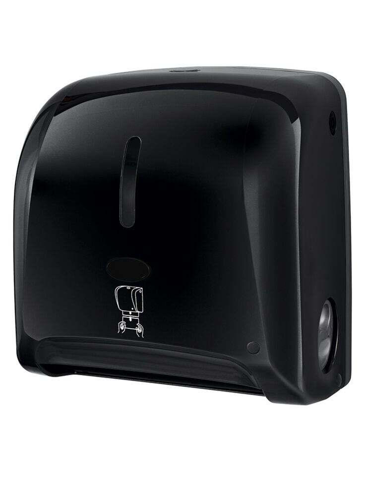 PullNdry Mini distributeur de papier Essuie-mains rouleau, autocut