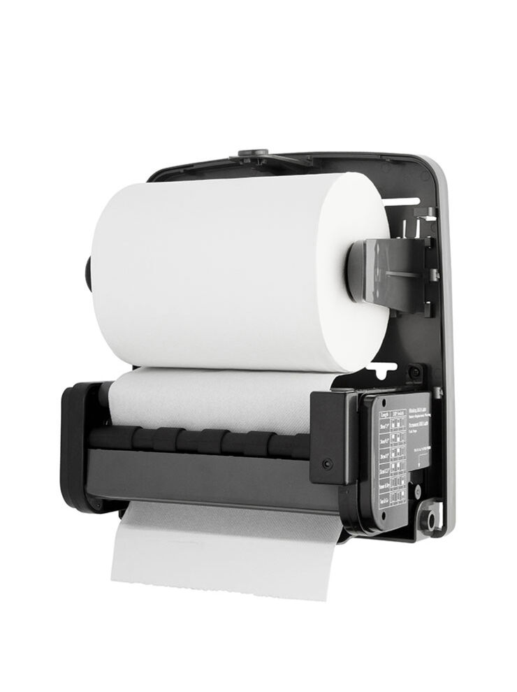 SenseNdry distributeur de papier Essuie-mains rouleau, autocut, automatique, sans contact, programmable