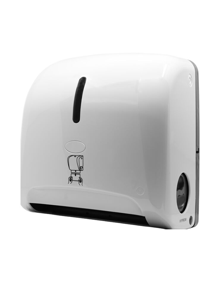PullNdry Mini distributeur de papier Essuie-mains rouleau, autocut
