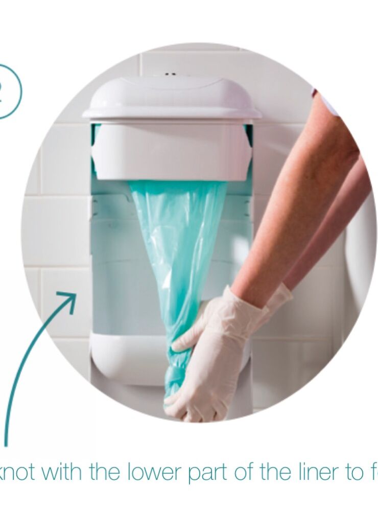 LadyPod LinerKit continuously pre-cut bags for feminine unit